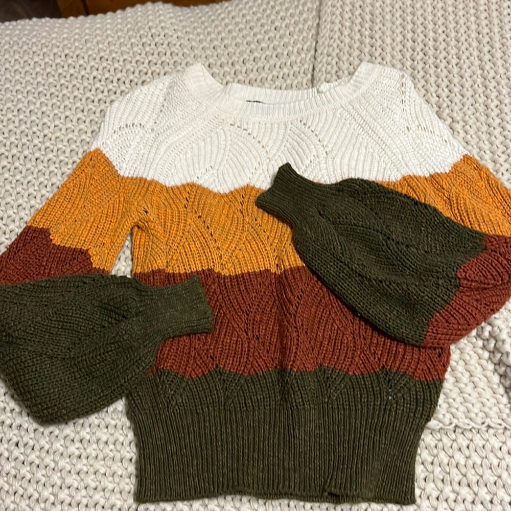 striped sweater so lightweight & comfortable!!!